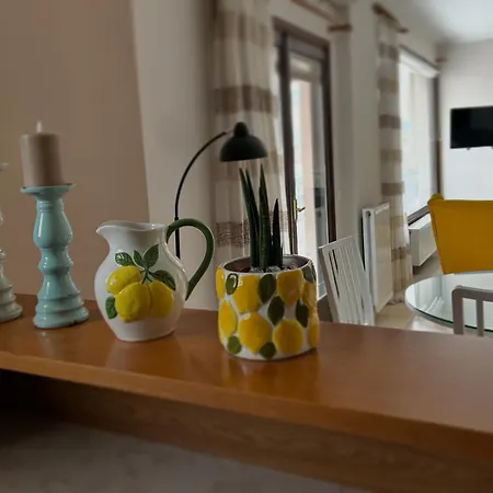 Lemon & Light Bright With View And Fireplace * Meligalas